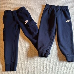 Nike Swoosh Boys Navy Pant Set